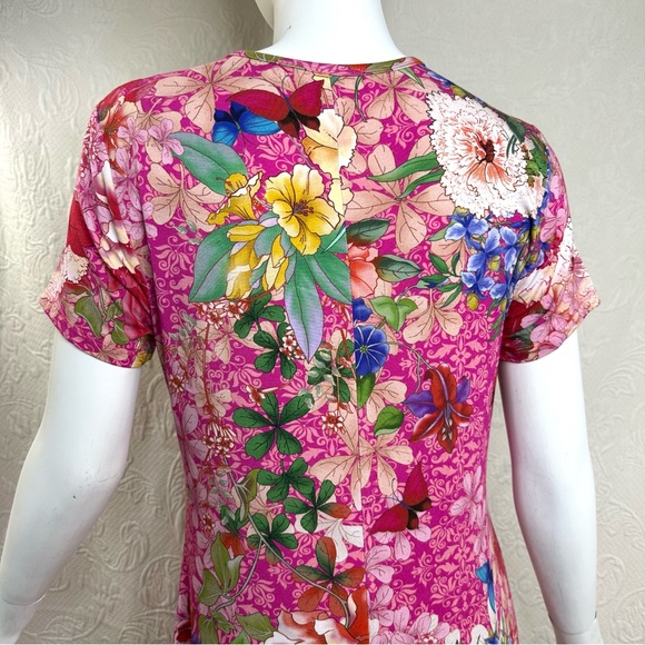 Johnny Was The Janie Favorite Short Sleeve Frame Dress - Picture 7 of 15